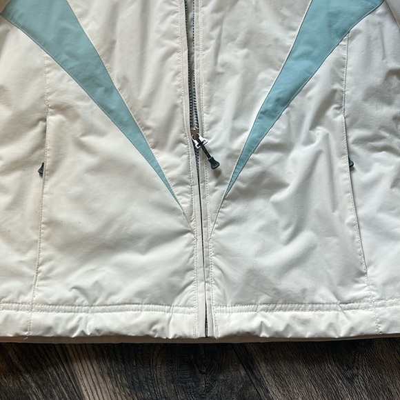 Spyder Women’s White Blue Ski Jacket Size 8 - Picture 5 of 13